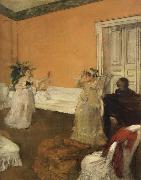 Edgar Degas The Song Rehearsal France oil painting artist